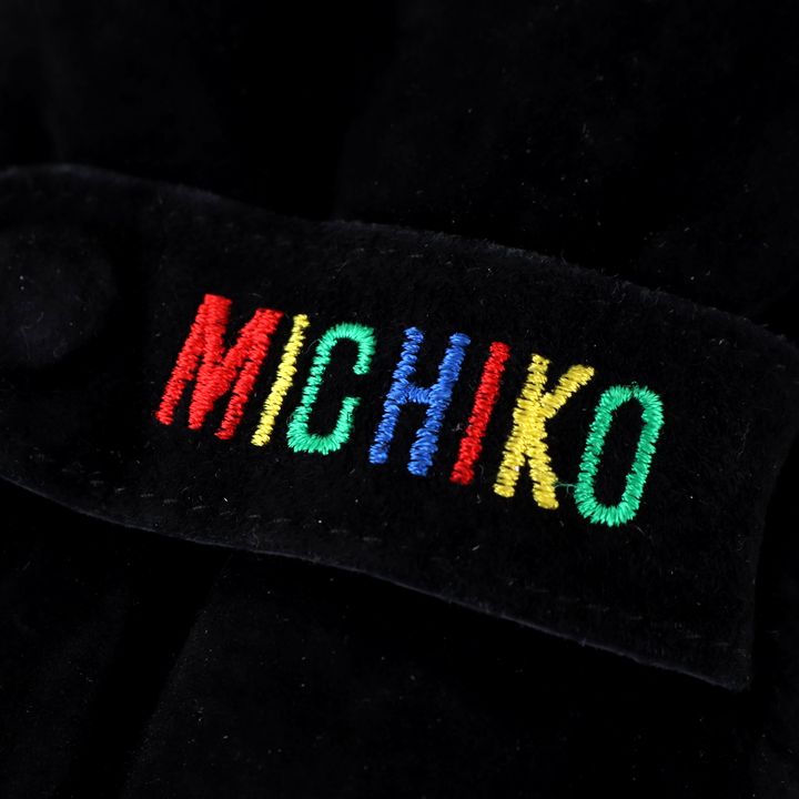 MICHIKO LONDONミチコロンドンブランドマフラー カシミヤ100％ 男女兼用 メンズ ストール チェック 軽量 ギフト (A:ブラ - 2