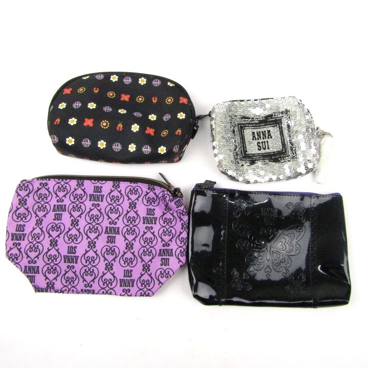 ANNA SUI小物入れ4点セット ANNA SUI - ANNA SUI アナスイ 小物入れ 4
