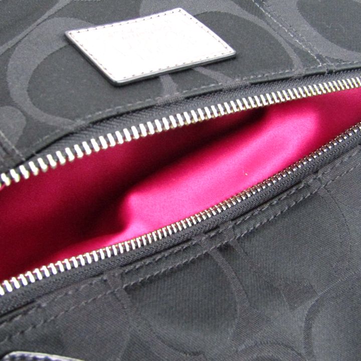 コーチ ポピー トートバッグ 18351 シグネチャー サテン カバン