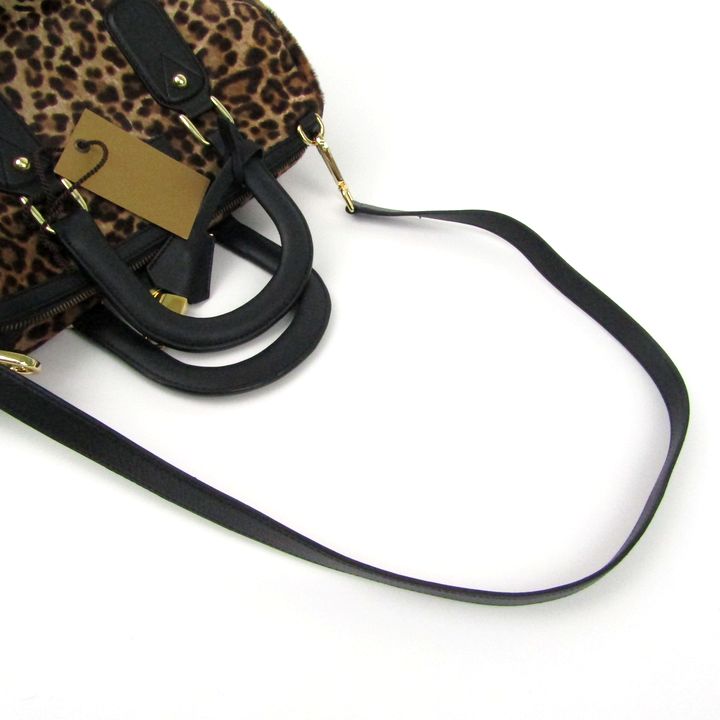 ジェイアンドエムデヴィッドソン 未使用 ボストンバッグ ハラコレザー  