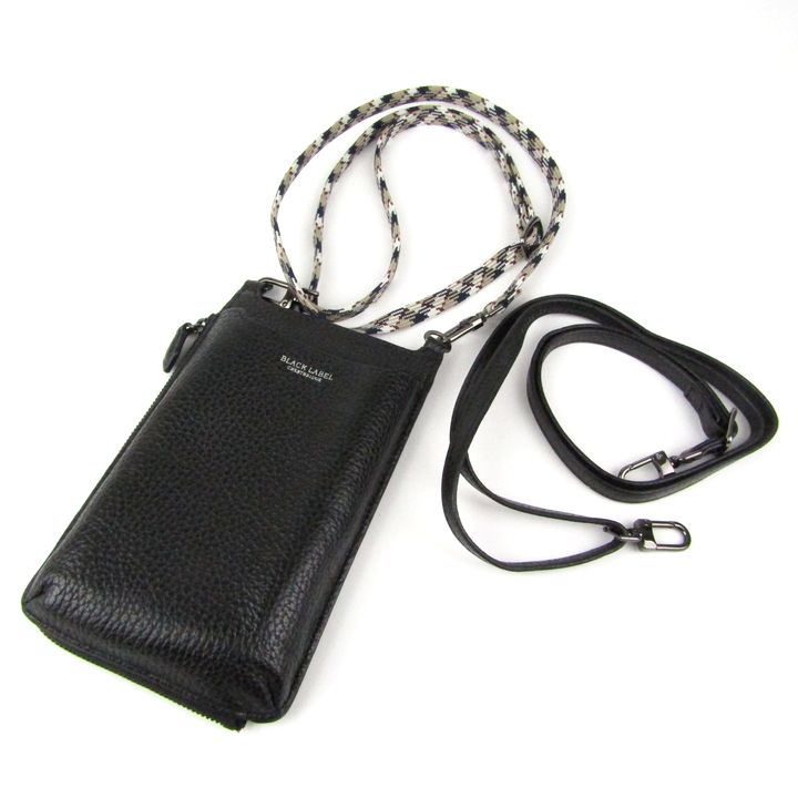 ブラックレーベル・クレストブリッジ スマホショルダーバッグ