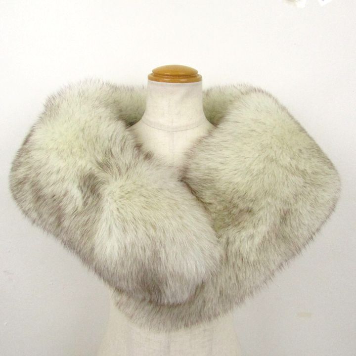 新品未使用】AIMER フェイクファースヌード ベージュ Untitled