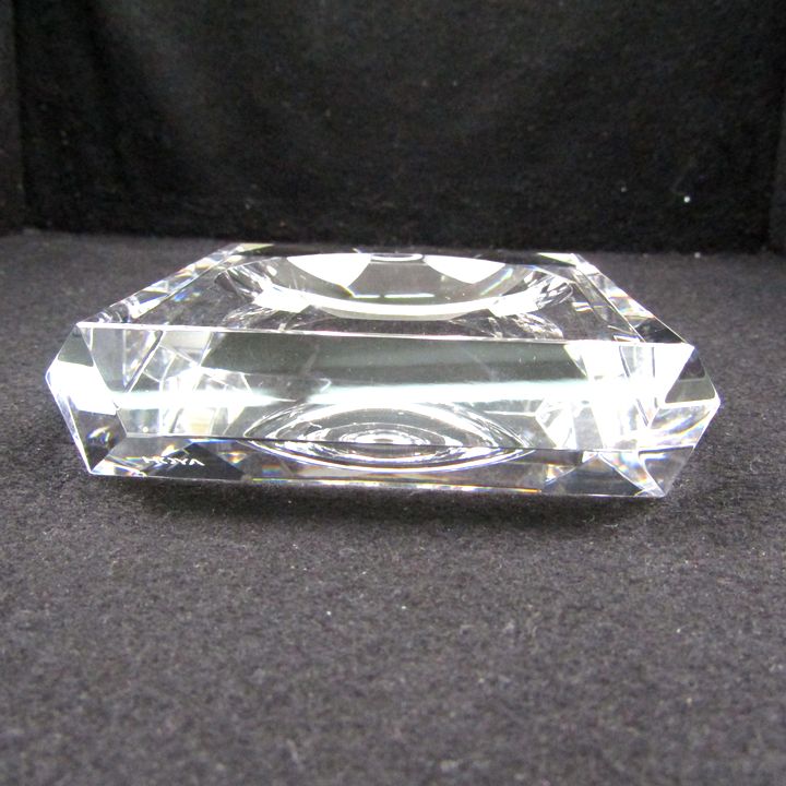 ホヤ クリスタル ガラス トレイ 置物 小物入れ ブランド インテリア