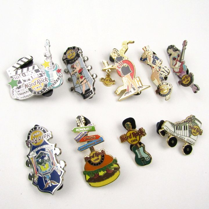 ハードロックカフェ ピンバッジ 42点セット コレクション ピンズ