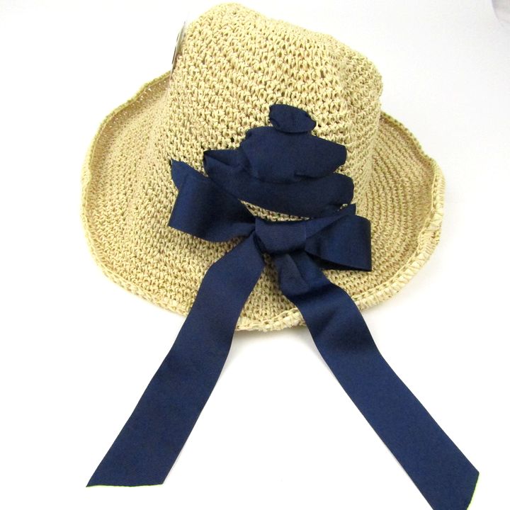 BURBERRY BLUE LAVEL ベレー帽 アンゴラ ロゴ入りリボン BURBERRY BLUE LAVEL ベレー帽 アンゴラ ロゴ入りリボン