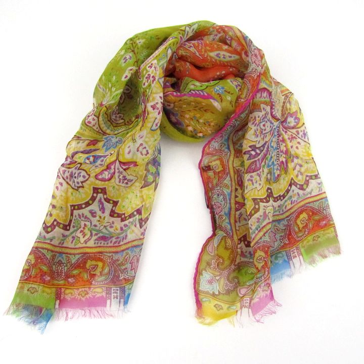 ETRO エトロ スカーフ ショール 中古】エトロ ETRO ストール スカーフ