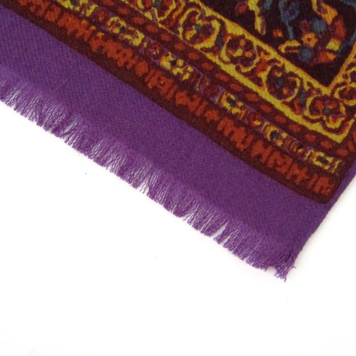 新品 未使用 ETRO エトロ スカーフ ストール ウール シルク