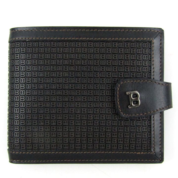 BALLY バリー 2つ折り コンパクト ウォレット カードケース 札入れ バリー BALLY カードケース 黒 二つ折り財布 レザーウォレット