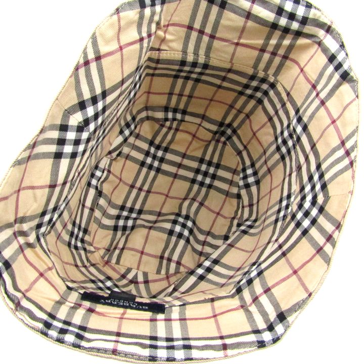 バーバリー コットン ノバチェック ハット 帽子 ブランド 【公式通販】