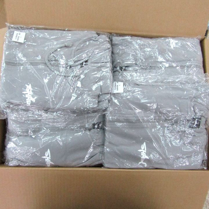 シャーク ジップフーディ パーカー 40点セット 未使用 スウェット トップス まとめて 大量 まとめ売り レディース Sサイズ グレー SHARK シャーク ジップフーディ パーカー 40点セット 未使用 スウェット
