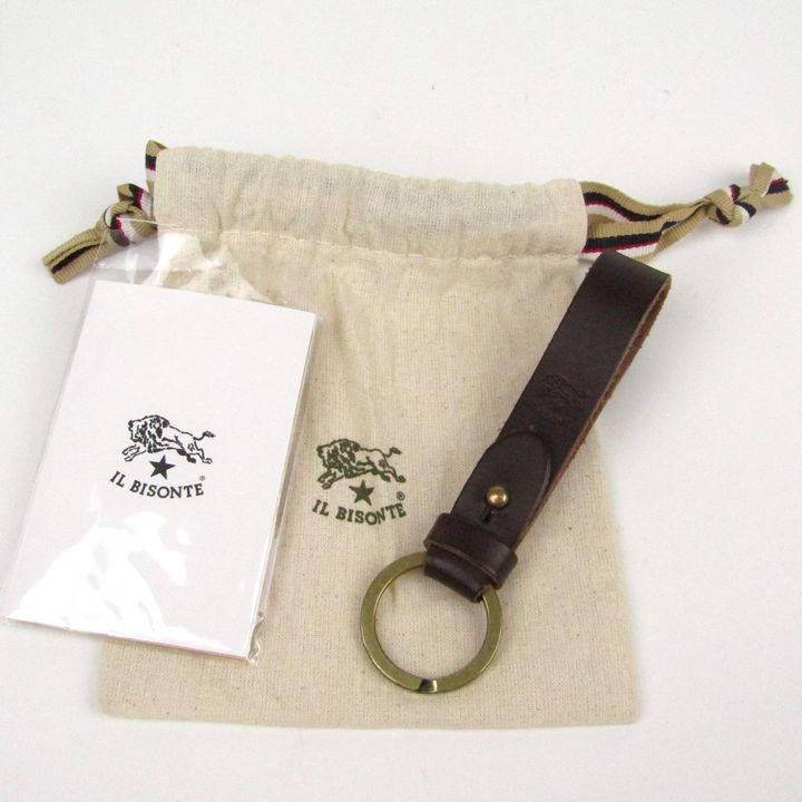 IL BISONTE 黒 レザー キーリング【2025年新作】 2025 AUTUMN/WINTER