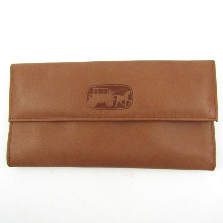 モンブラン 二つ折り財布 未使用 レザー イタリア製 小銭入れなし