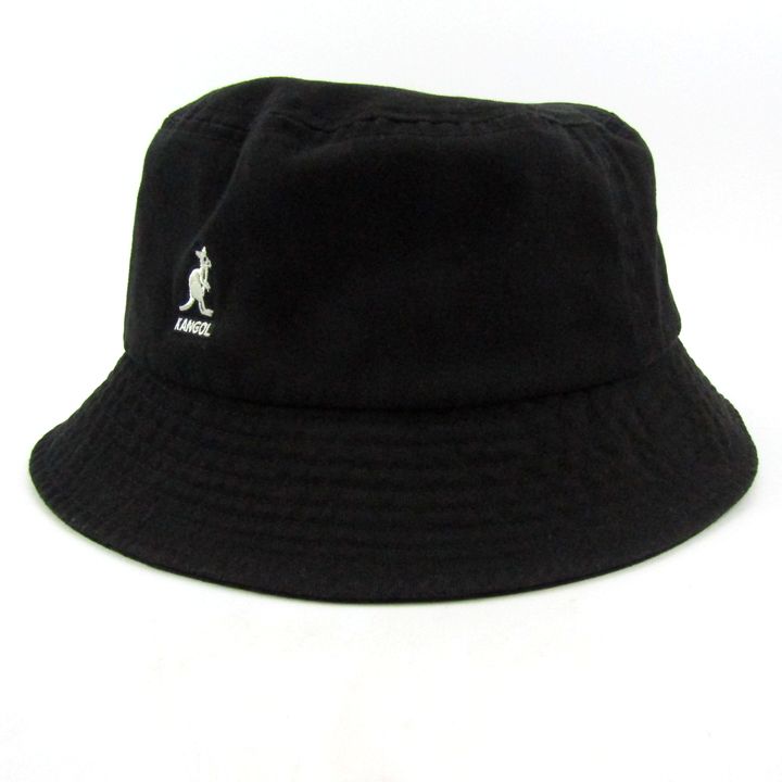 KANGOL ファーゴラバケット Lサイズ ワインレッド系 アンゴラ