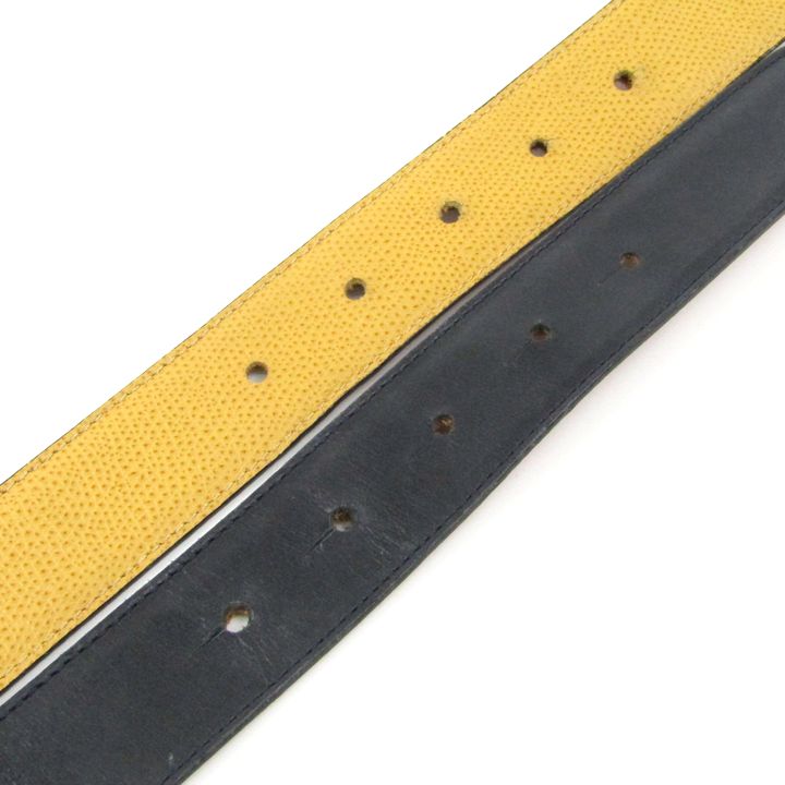【美品】エポニーヌ／レザー ベルト ミラノ／ブラック エポニーヌ ミラノ ベルト 2点セット レザー Hロゴ バックル