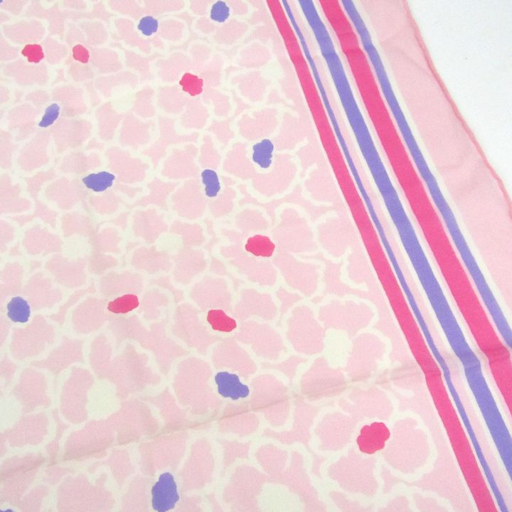 ジバンシー　GIVANCHY スカーフ　ピンク　水色 ジバンシーGIVANCHY スカーフピンク水色