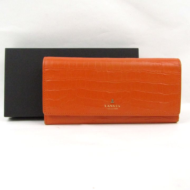 【新品】LANVIN ランバン長財布　札入れ　小銭入れ　レザー　黒　箱付 楽天市場】【5H限定豪華プレゼント｜7/23 19時～】特典付き