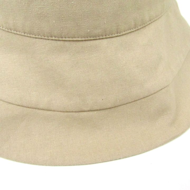 ＜IRIS 47＞CELLO ハット　バケット　サテン　ベージュ　帽子　紐 IRIS 47＞CELLO ハット バケット サテン ベージュ 帽子 紐 IRIS