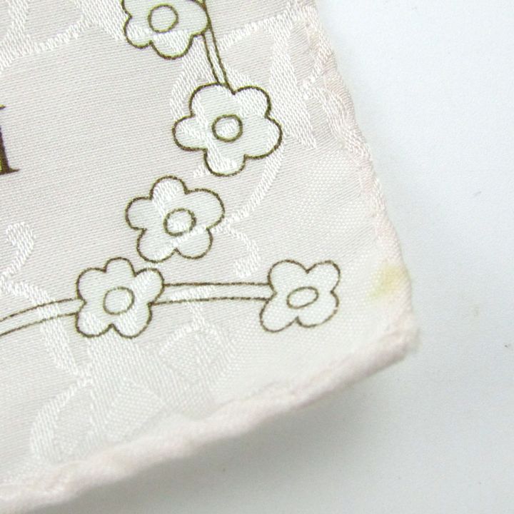 NINA RICCI スカーフ　未使用 新品未使用】NINA RICCI ニナリッチ 綿シルク ハンカチ/スカーフ