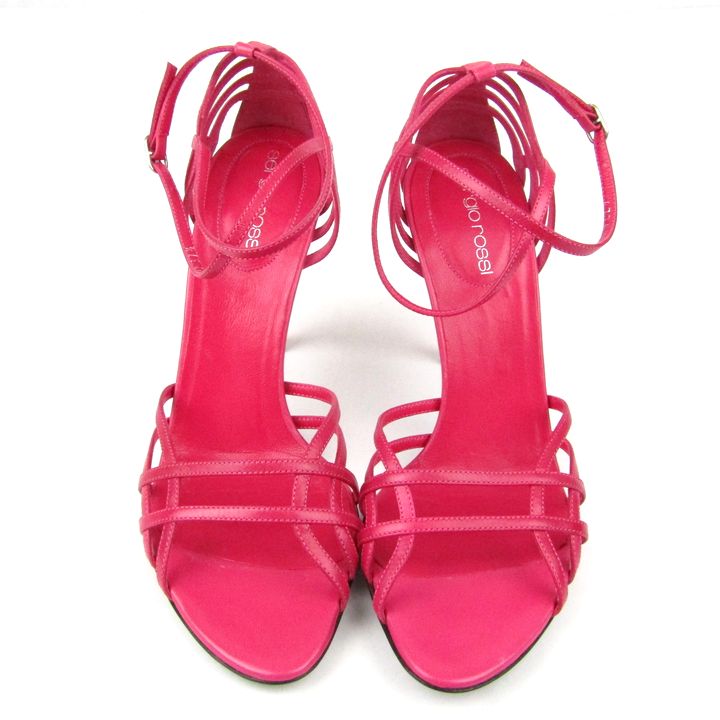 セルジオロッシ サンダル 本革 レザー ハイヒール ブランド 靴