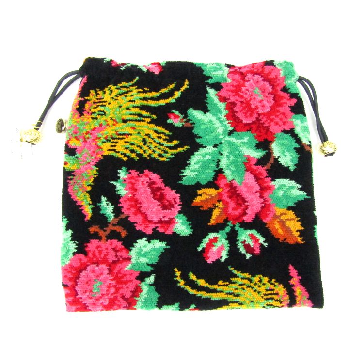 フェイラー ポーチ 巾着 未使用 日本製 花柄 ブランド 箱