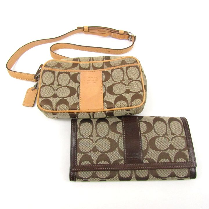 blueleaf様専用 COACH ボディバッグ 三つ折り財布セット メンズ COACH