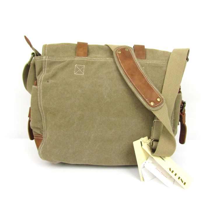 ALPINI ショルダーバッグ 未使用 ミリタリー 斜め掛け 鞄 カバン ALPINI ショルダーバッグ 未使用 ミリタリー 斜め掛け 鞄 カバン