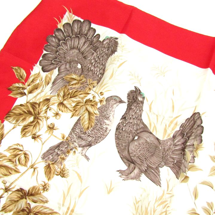 【 激レア 】 ヴァレンティノ　サガミンク　ファーコート　ロゴボタン　スカーフ柄 ビット柄スカーフ（SF3DSA0205） | 23区 (Women