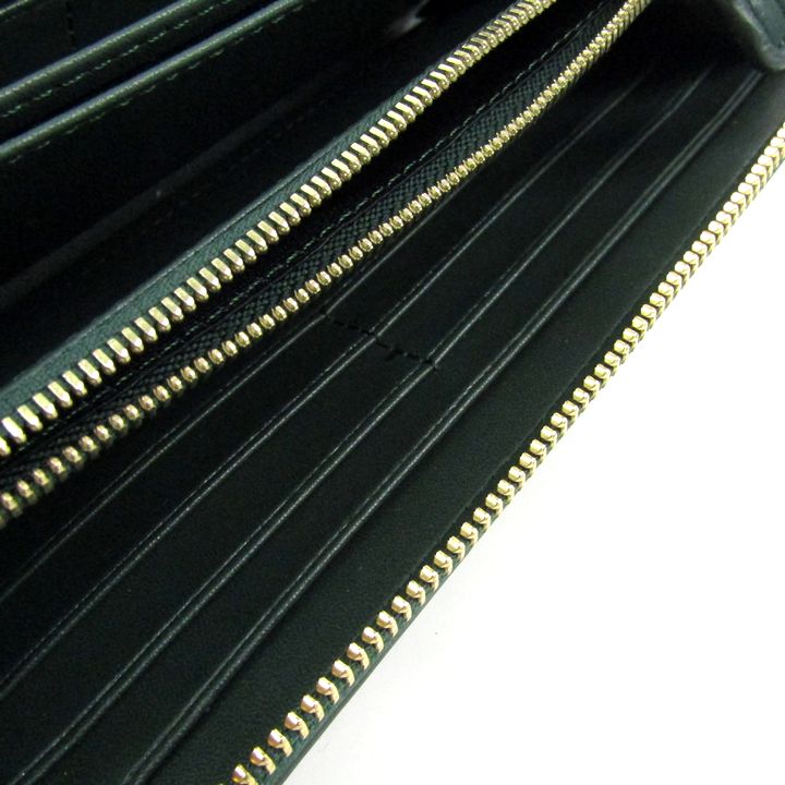 ◎未使用　保管品　BARCOS　バルコス　ラウンドジップ　クロコ型押し　長財布　ネイビー　紺 バルコス 長財布 ラウンドジップ レザー 無地 ロゴ ウォレット