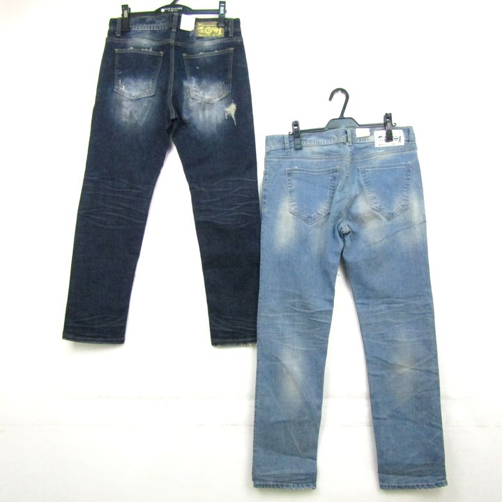 WE'RE DIGREEN デニムパンツ 2点セット 未使用 Lサイズ ダメージ加工