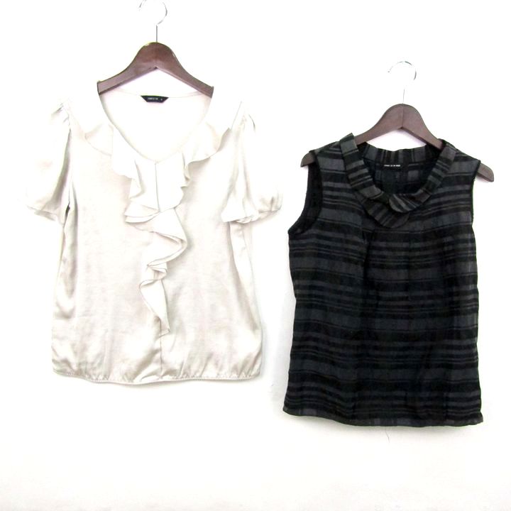 コムサイズム 半袖Tシャツ ノースリーブ ニット 5点セット 未使用有 ブランド まとめて 大量 トップス レディース COMME CA ISM コムサイズム 半袖Tシャツ ノースリーブ ニット 5点セット 未