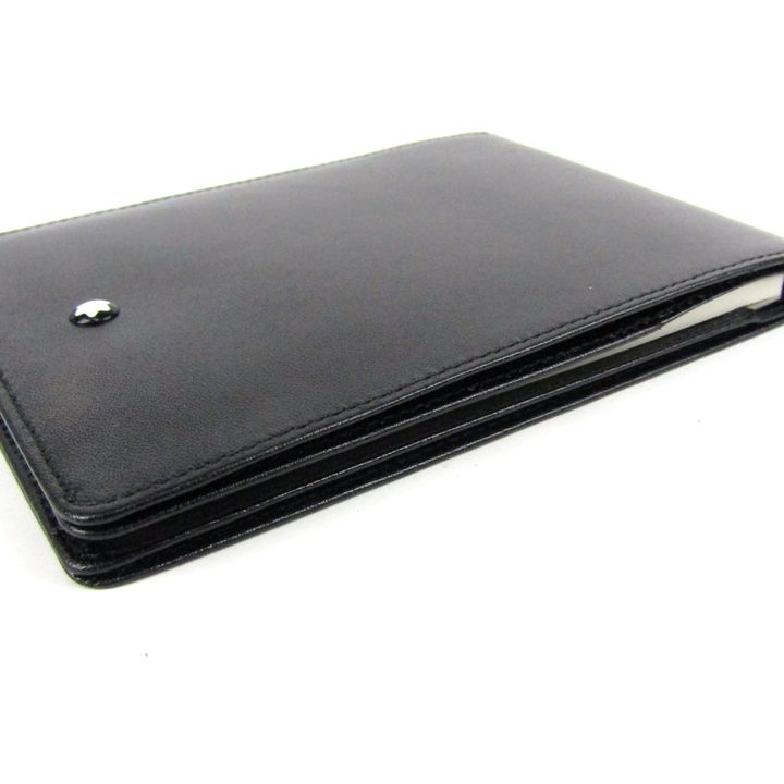 【値下げ可】MontBlanc モンブラン ノートブック ブラック 値下げ可】MontBlanc モンブラン ノートブック ブラック