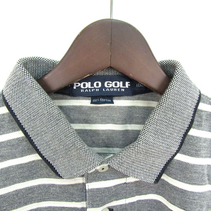 Ralph Lauren - 【美品】Lサイズ POLO GOLF ポロゴルフ ボーダー ポロシャツ 大きい POLO RALPH LAUREN - Polo Ralph Lauren ラルフローレン