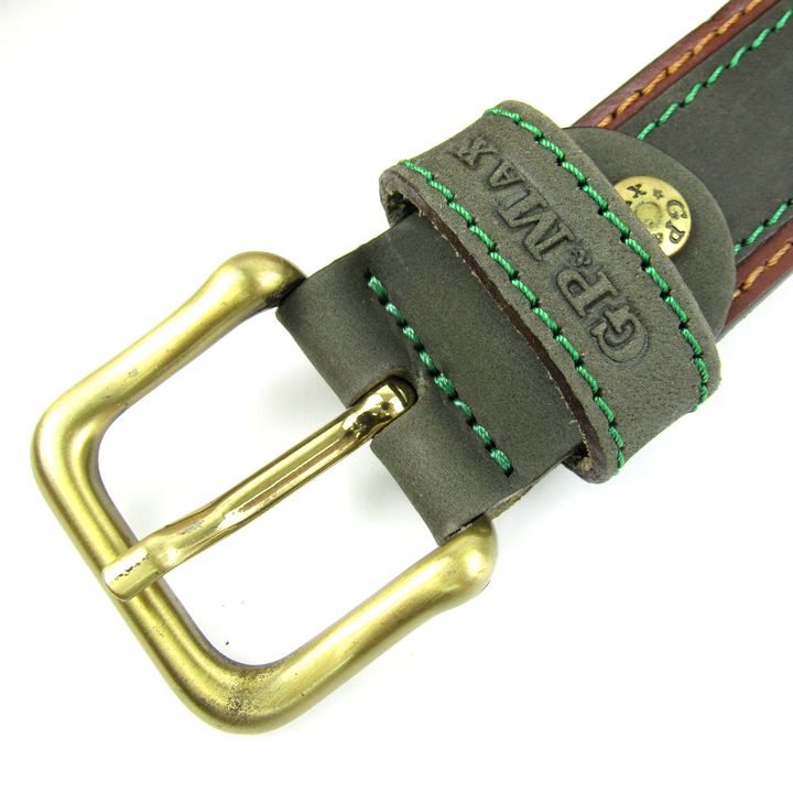 GP＆MAX ベルト 本革 レザー イタリア製 ブランド 小物 メンズ