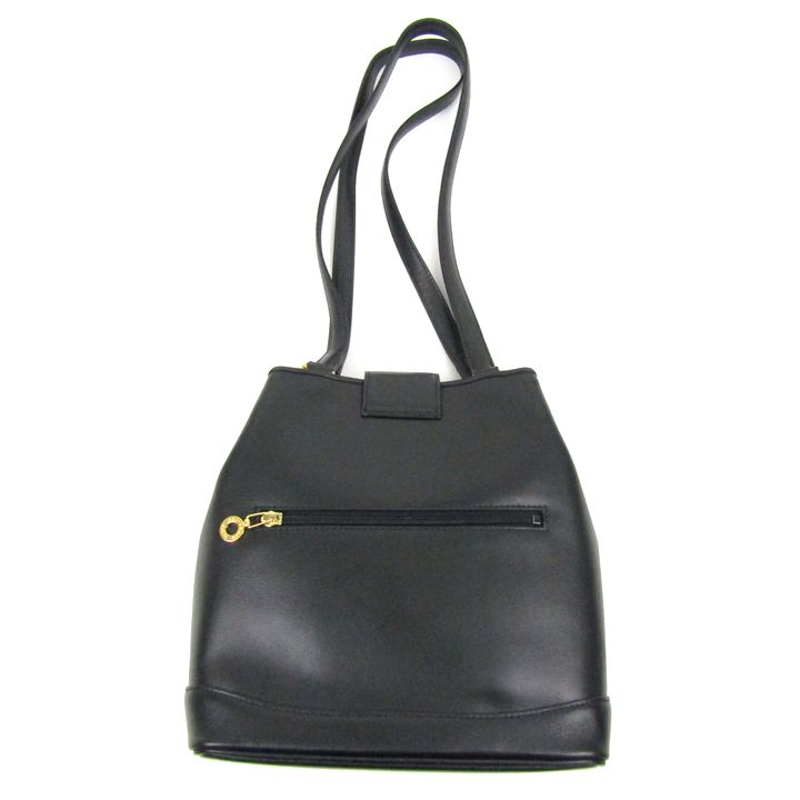 クレージュ ショルダーバッグ レザー ゴールド金具 ロゴ