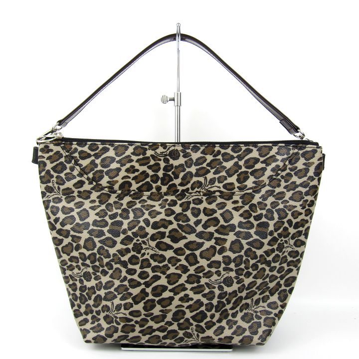 タマミワタナベ ショルダーバッグ 2way レオパード ヒョウ柄