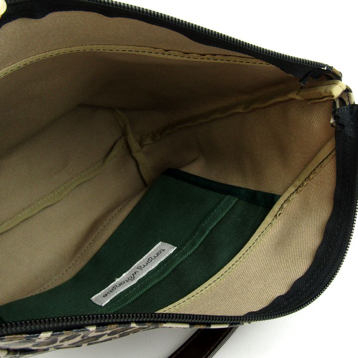 タマミワタナベ ショルダーバッグ 2way レオパード ヒョウ柄