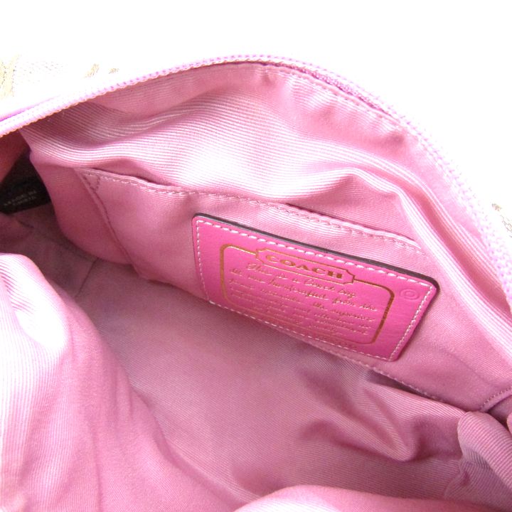 コーチ ハンドバッグ 41206 シグネチャー キャンバス レザー