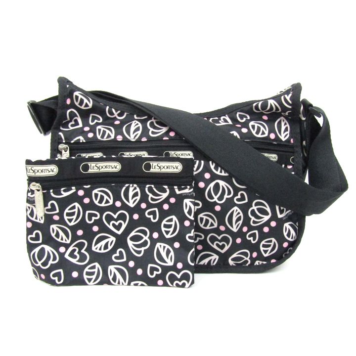 【未使用】LeSportsac ショルダーバッグ ハート　ポーチ　黒 LeSportsac（ブラック/黒色系）のフリマアイテム一覧
