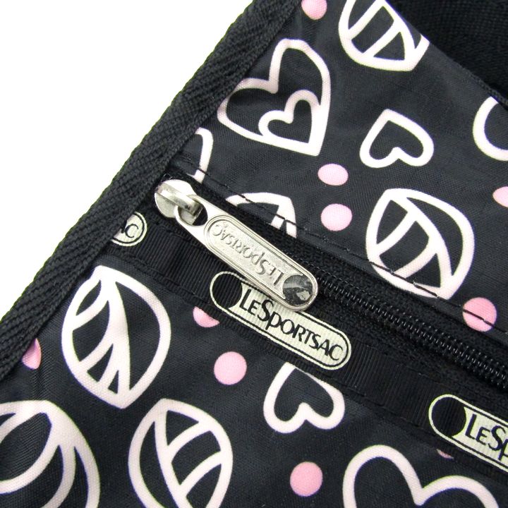 【未使用】LeSportsac ショルダーバッグ ハート　ポーチ　黒 LeSportsac（ブラック/黒色系）のフリマアイテム一覧
