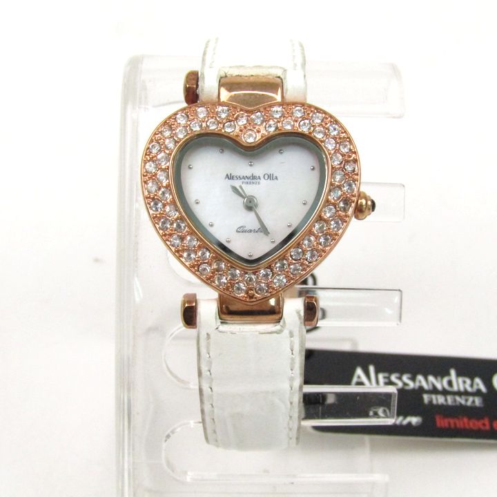 アレサンドラオーラ 腕時計 AO-2500P 未使用 Pure 限定 ハート