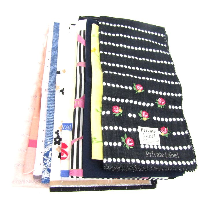 PRIVATE　LABEL　ハンカチまとめ買い PRIVATE LABEL - プライベートレーベル ハンカチ2 タオル