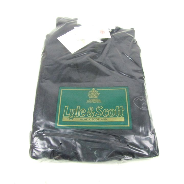 【新品未使用】Lyle & Scott ダークネイビー Vネックセーター　ウール Amazon.co.jp: (ライルアンドスコット)LYLE&SCOTT ELBOW PATCH V