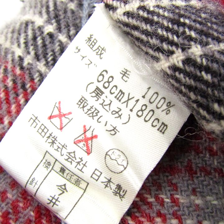 ラルフローレン マフラー チェック柄 ウール ブランド 小物