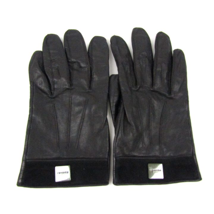 Chloé 黒 レザー 手袋〈最終お値下げ〉 ファッション雑貨＞手袋