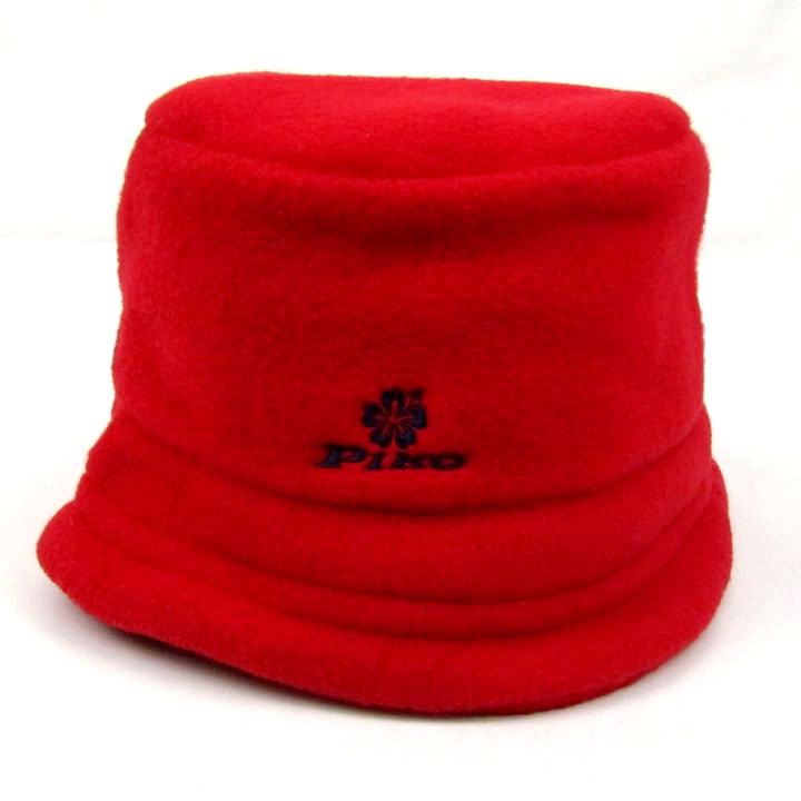 ピコ バゲットハット 帽子 ブランド 赤 レディース 59cmサイズ レッド
