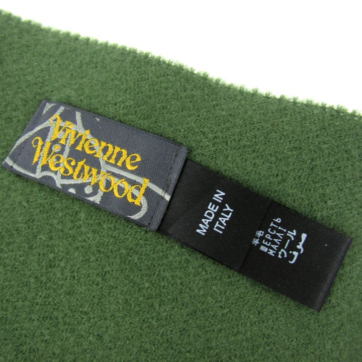 ヴィヴィアンウエストウッド マフラー ウール イタリア製 オーブ