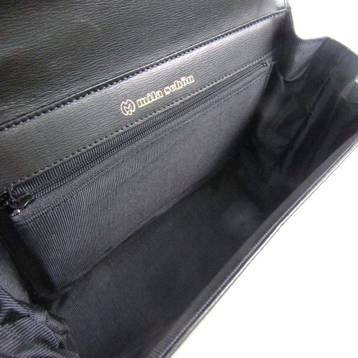 ミラショーン ハンドバッグ 本革 レザー トップハンドル フォーマル 鞄