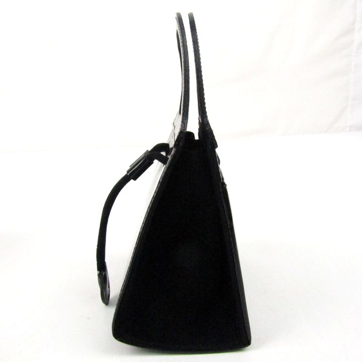 マーガレットハウエル ハンドバッグ エナメル/スエード レザー 鞄