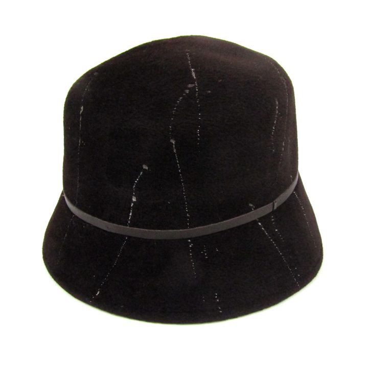 ボルサリーノ ハット ウール レザー 日本製 帽子 ブランド レディース