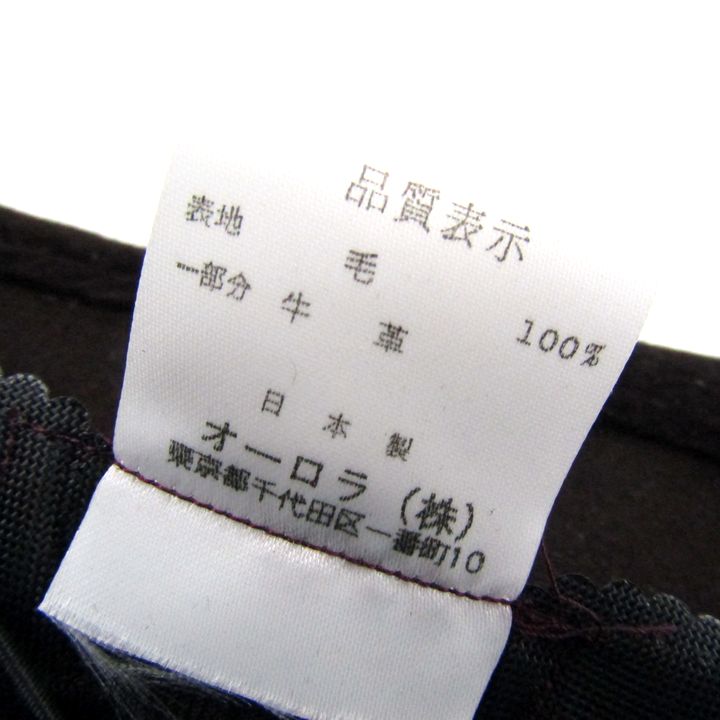 ボルサリーノ ハット ウール レザー 日本製 帽子 ブランド